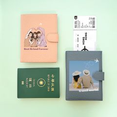 高質感皮革護照套 